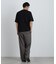ニットコンビボーダーTシャツ 半袖