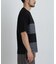 ニットコンビボーダーTシャツ 半袖
