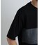 ニットコンビボーダーTシャツ 半袖