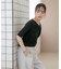 WEB限定／タックアシメフライスカットデザイントップス