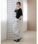 WEB限定／タックアシメフライスカットデザイントップス