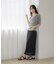 WEB限定／タックアシメフライスカットデザイントップス