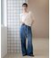 WEB限定／タックアシメフライスカットデザイントップス