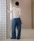 WEB限定／タックアシメフライスカットデザイントップス