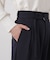 ドライウェザーストレッチベルト付き2タックワイドパンツ(セットアップ可)