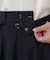 ドライウェザーストレッチベルト付き2タックワイドパンツ(セットアップ可)