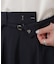 ドライウェザーストレッチベルト付き2タックワイドパンツ(セットアップ可)