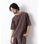ワンポイントピグメントTシャツ 半袖
