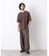 ワンポイントピグメントTシャツ 半袖
