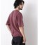 ワンポイントピグメントTシャツ 半袖