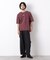 ワンポイントピグメントTシャツ 半袖