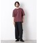 ワンポイントピグメントTシャツ 半袖