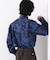 EDITORIAL PRINT レギュラーカラーシャツ