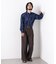 EDITORIAL PRINT レギュラーカラーシャツ