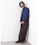 EDITORIAL PRINT レギュラーカラーシャツ