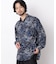 EDITORIAL PRINT レギュラーカラーシャツ