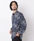 EDITORIAL PRINT レギュラーカラーシャツ