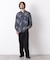 EDITORIAL PRINT レギュラーカラーシャツ