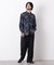 EDITORIAL PRINT レギュラーカラーシャツ