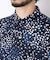 EDITORIAL PRINT レギュラーカラーシャツ