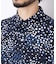 EDITORIAL PRINT レギュラーカラーシャツ