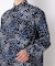 EDITORIAL PRINT レギュラーカラーシャツ