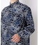 EDITORIAL PRINT レギュラーカラーシャツ