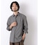 EDITORIAL PRINT レギュラーカラーシャツ