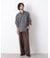 EDITORIAL PRINT レギュラーカラーシャツ