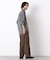 EDITORIAL PRINT レギュラーカラーシャツ