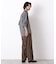 EDITORIAL PRINT レギュラーカラーシャツ