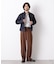 ｢OtoNANO｣大人のワイドパンツ TRクリアツイルワイドイージーパンツ