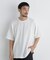 USAコットン×COOLMAX(R) ワッフルワイドTシャツ半袖