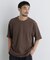 USAコットン×COOLMAX(R) ワッフルワイドTシャツ半袖
