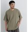USAコットン×COOLMAX(R) ワッフルワイドTシャツ半袖