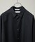 FARAH／別注 CANONICO Twill Black Shirt(セットアップ可)