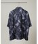 NORMANBROS／ショート丈オーバーサイズ総柄シャツ 半袖