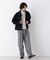 スタッズデニムシャツブルゾン