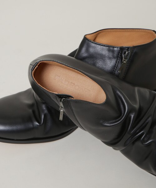 PADRONE THE STANDARD LINE／別注SHORT SIDE ZIP BOOTS／ショート