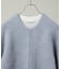 ウォッシャブルウールフォックスリバーニットジップジャケット