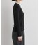 CICA&UVカット加工レースフリル付きリブニット