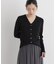 CICA&UVカット加工Vネックリブカーディガン