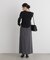CICA&UVカット加工Vネックリブカーディガン