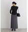 CICA&UVカット加工Vネックリブカーディガン