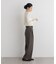 CICA&UVカット加工Vネックリブカーディガン