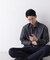 ｢James Fabric｣ ボクシークロップドシャツブルゾン