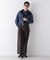 ｢James Fabric｣ ボクシークロップドシャツブルゾン