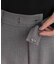 シャンブレーシャークスキンタックセミワイドパンツ(セットアップ可)