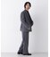 ｢DELEGANT｣ ワンタックストレートトラウザーズ（セットアップ可）