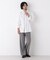 「ASSEMBLANC」Wrinkleワイヤーワッシャーシャツ